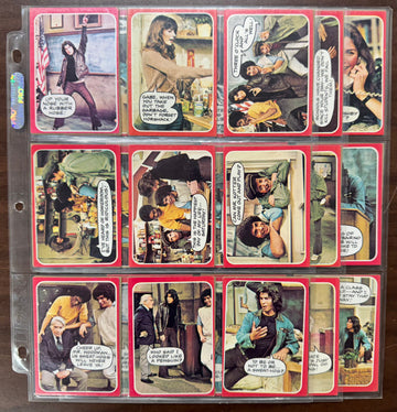 1976 Topps Welcome Back Kotter Complete Card Set (53) EX