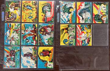 1963 Abbey Monster Magic Complete Card Set (24) EX