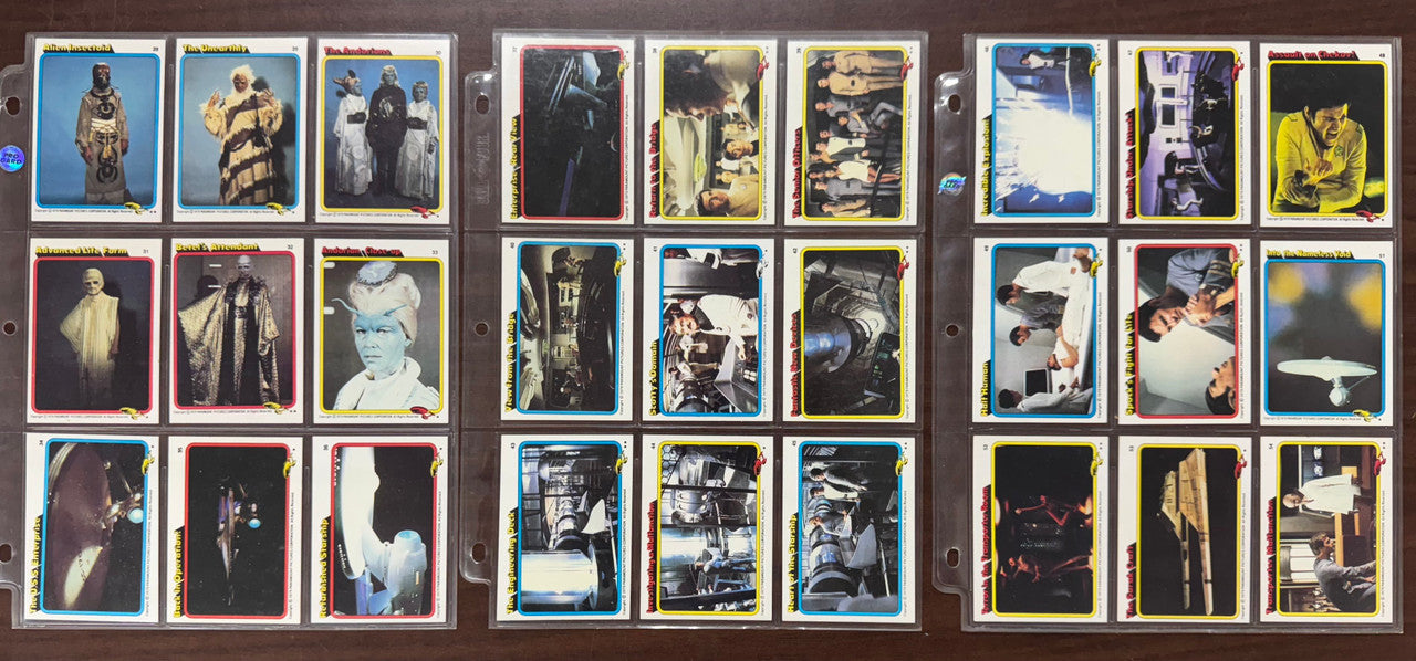 1979 Topps Star Trek The Motion Picture Complete Card Set (88) W/ Stickers (22) NM