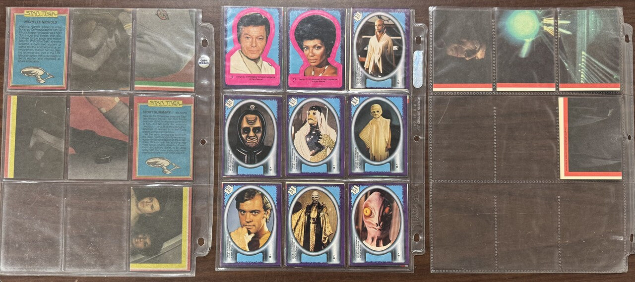 1979 Topps Star Trek The Motion Picture Complete Card Set (88) W/ Stickers (22) NM
