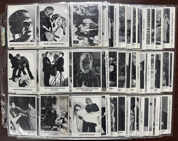 1973 Topps You'll Die Laughing Series 1-2 Complete Card Sets (128) VG-EX