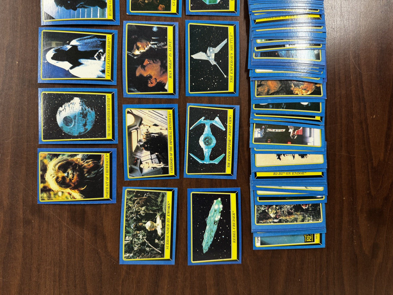 1983 Topps Return of the Jedi Series 2 Complete Set (88) W/ Stickers (22) EX-NM