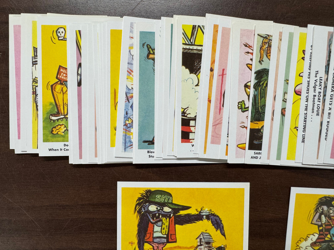 2007 J. Loyd Weird-Ohs Complete Card Set (66) NM