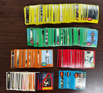1977 Topps Star Wars Series 1-5 Lot (427) W/ Stickers (47) Good