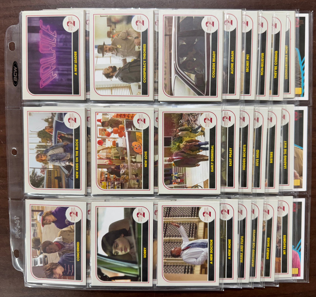 2019 Topps Stranger Things Season 2 Complete Set (100) W/ Stickers (20)