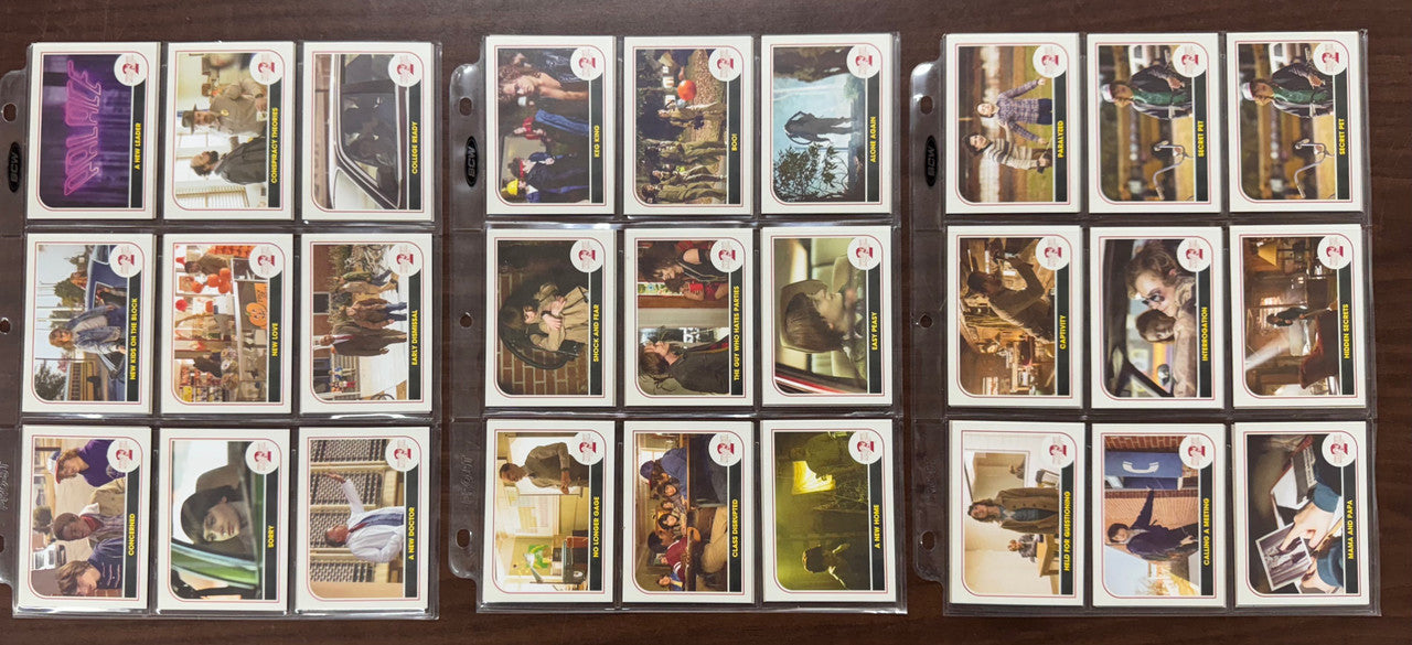 2019 Topps Stranger Things Season 2 Complete Set (100) W/ Stickers (20)