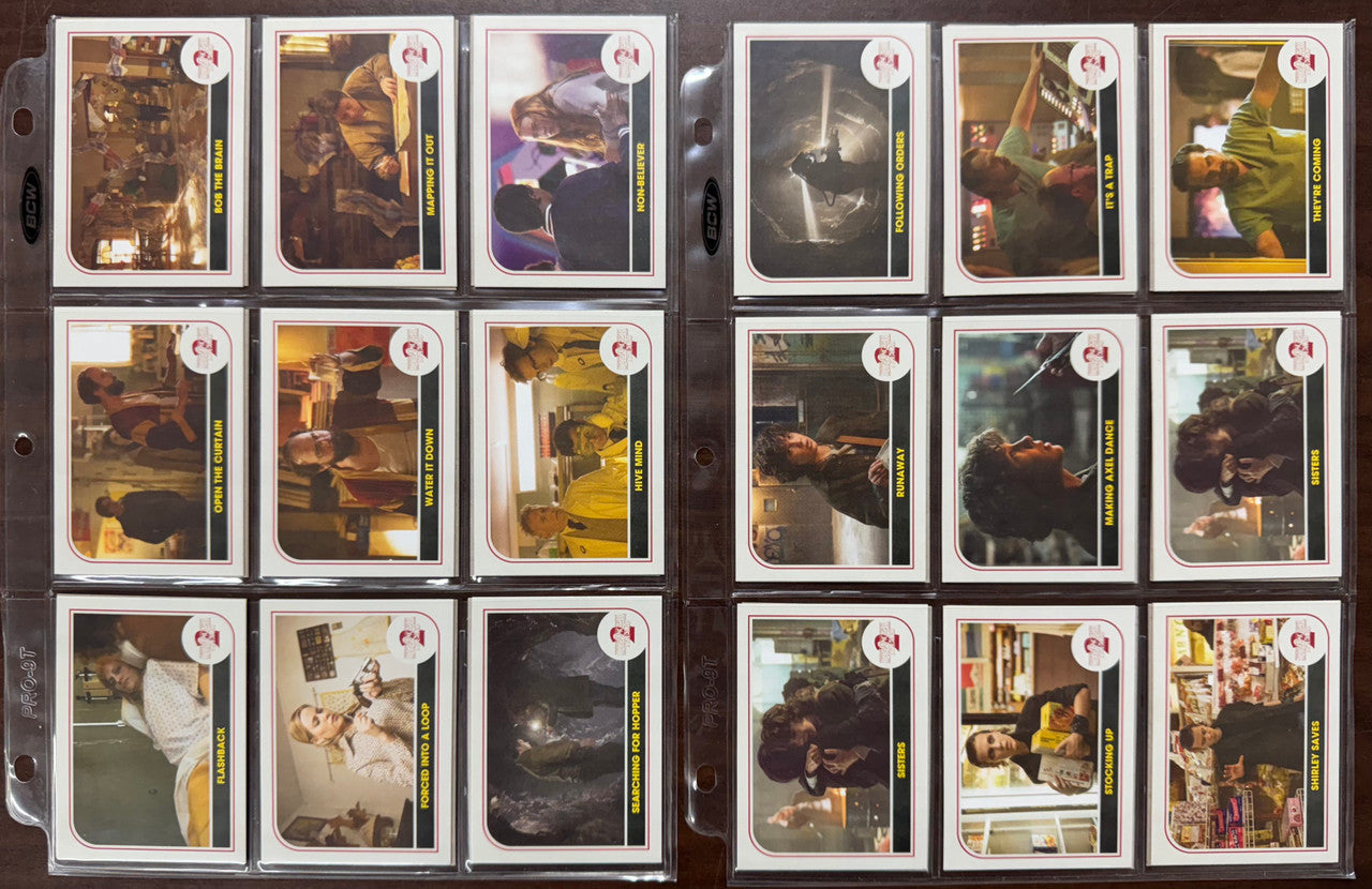 2019 Topps Stranger Things Season 2 Complete Set (100) W/ Stickers (20)