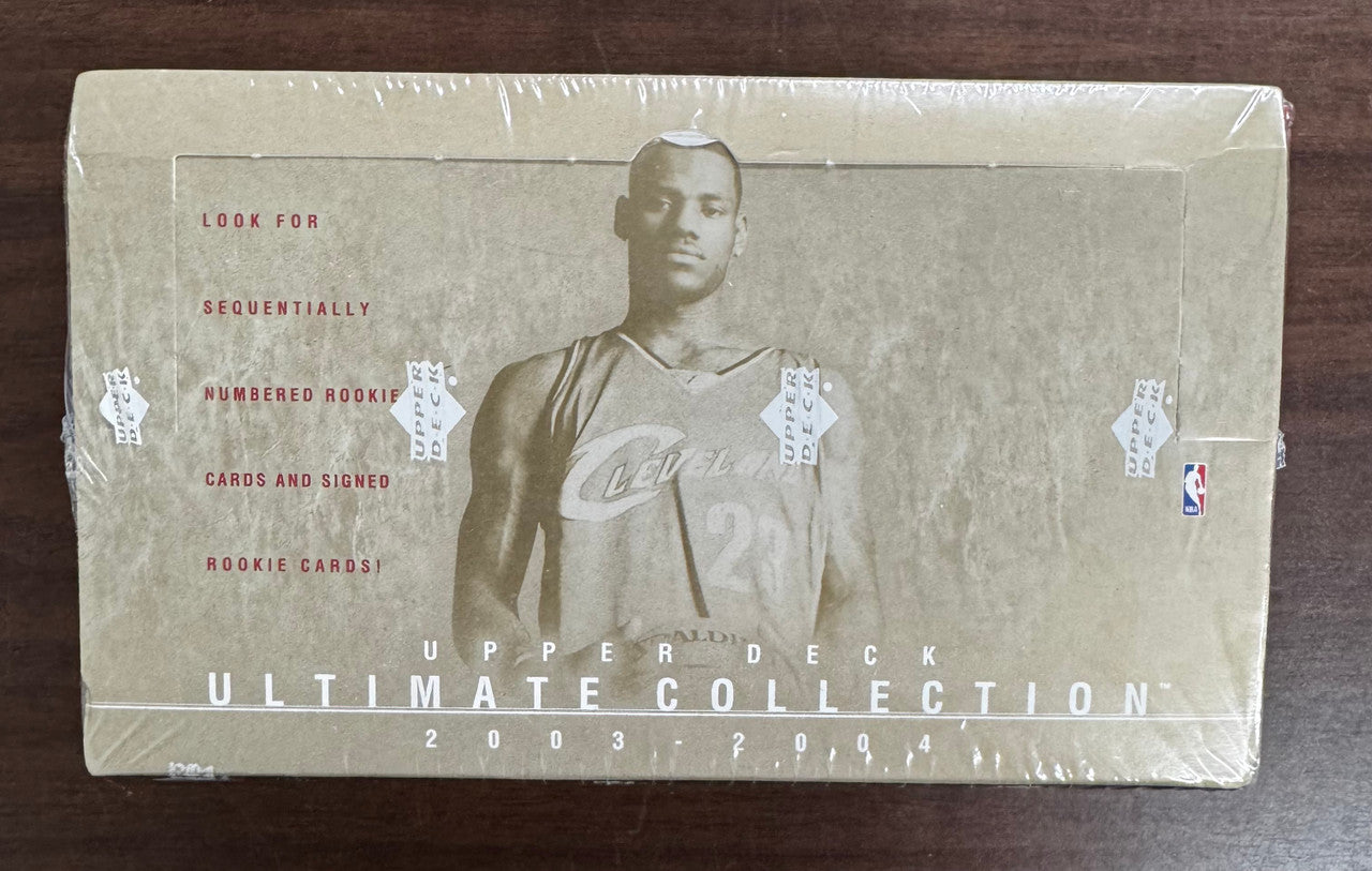 2003/04 Upper Deck Ultimate Collection Basketball Hobby Box Factory Sealed
