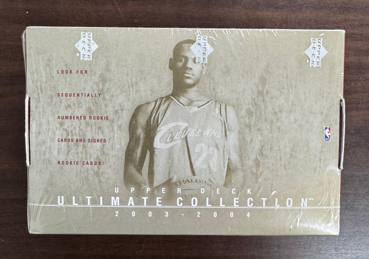 2003/04 Upper Deck Ultimate Collection Basketball Hobby Box Factory Sealed
