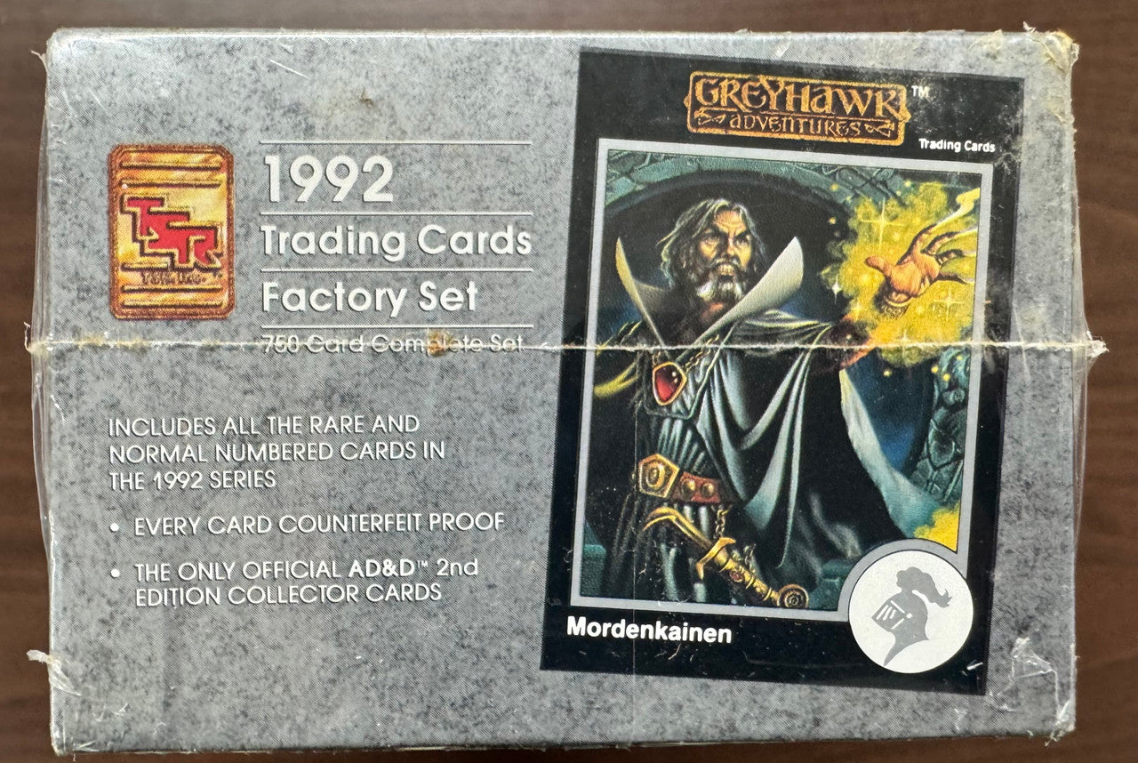 1992 Advanced Dungeons and Dragons 2nd Edition Complete Factory Sealed Set
