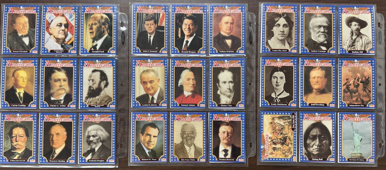 1992 Starline Americana Complete Card Set (250) NM