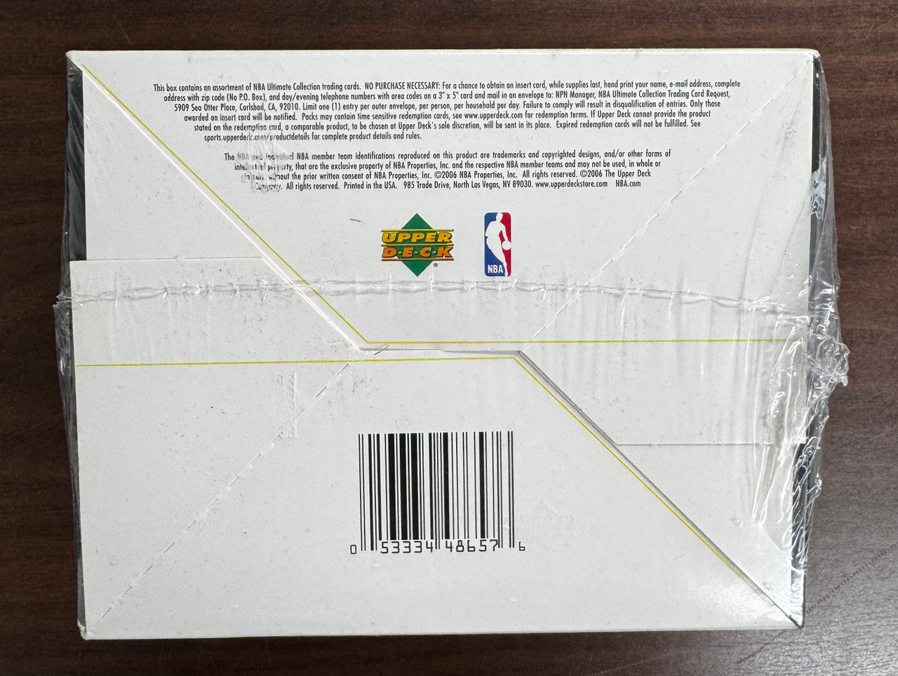 2005/06 Upper Deck Ultimate Collection Basketball Hobby Box Factory Sealed