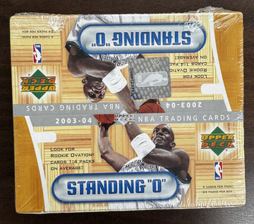 2003/04 Upper Deck Standing "O" Basketball Retail Box Factory Sealed