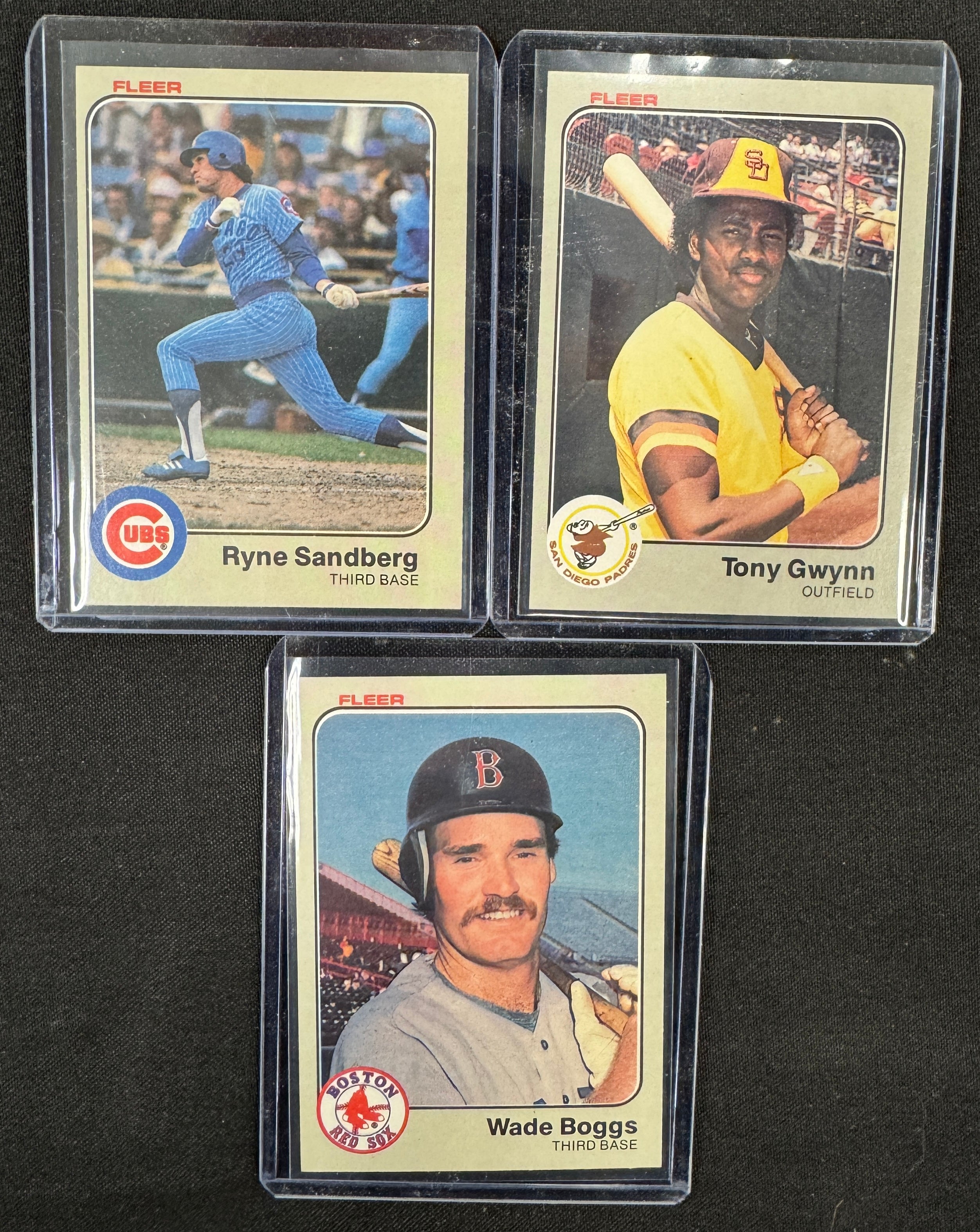 1983 Fleer Baseball Complete Set NM Sandberg Boggs Gwynn RC