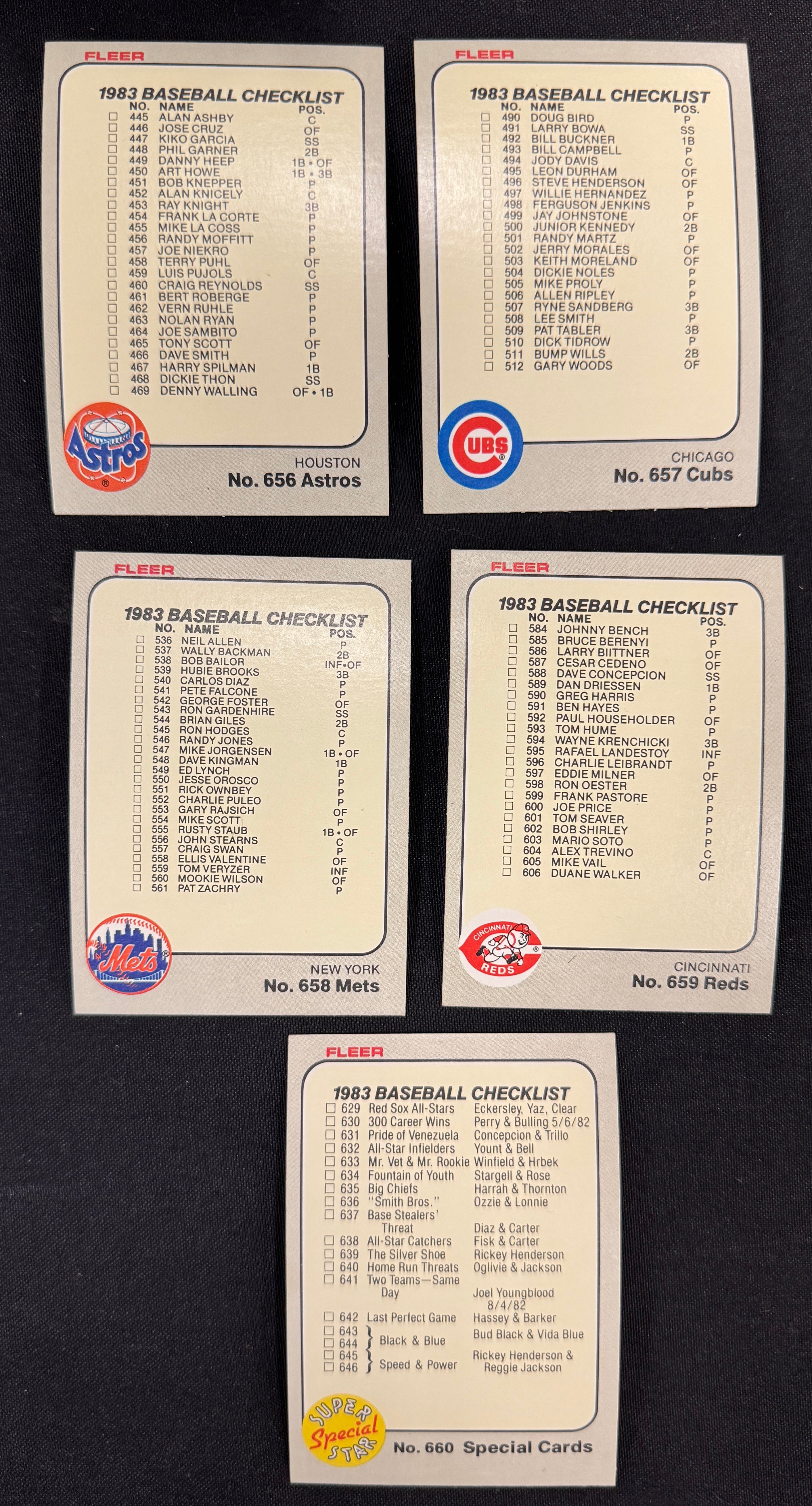 1983 Fleer Baseball Complete Set NM Sandberg Boggs Gwynn RC