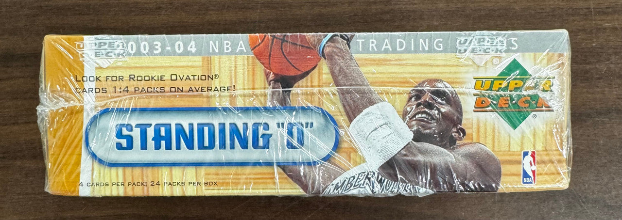 2003/04 Upper Deck Standing "O" Basketball Retail Box Factory Sealed