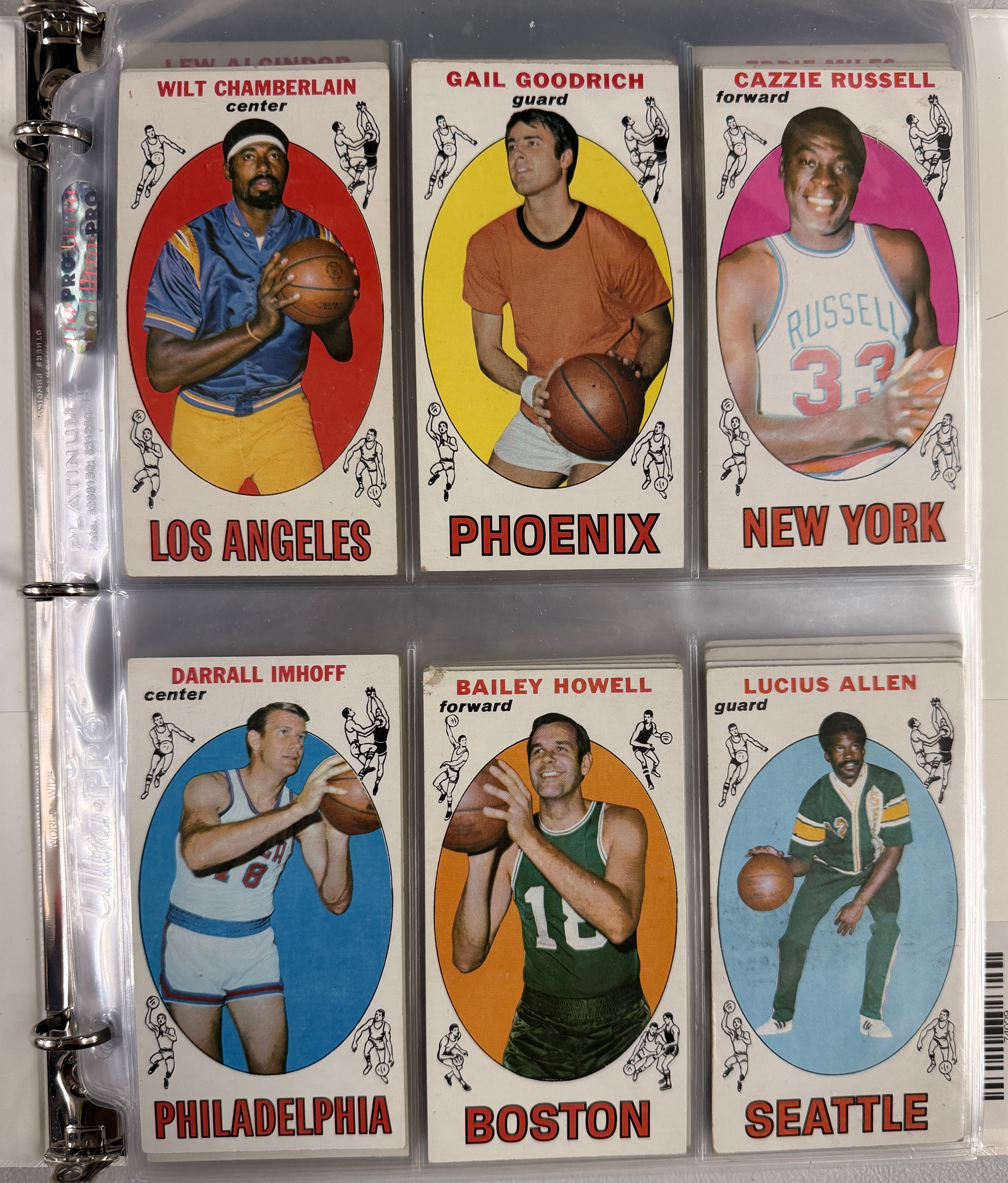 1969/70 Topps Basketball Complete Set (99) G-VG/EX