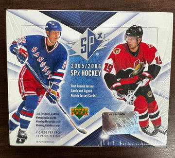 2005/06 Upper Deck SPX Hockey Hobby Box Factory Sealed