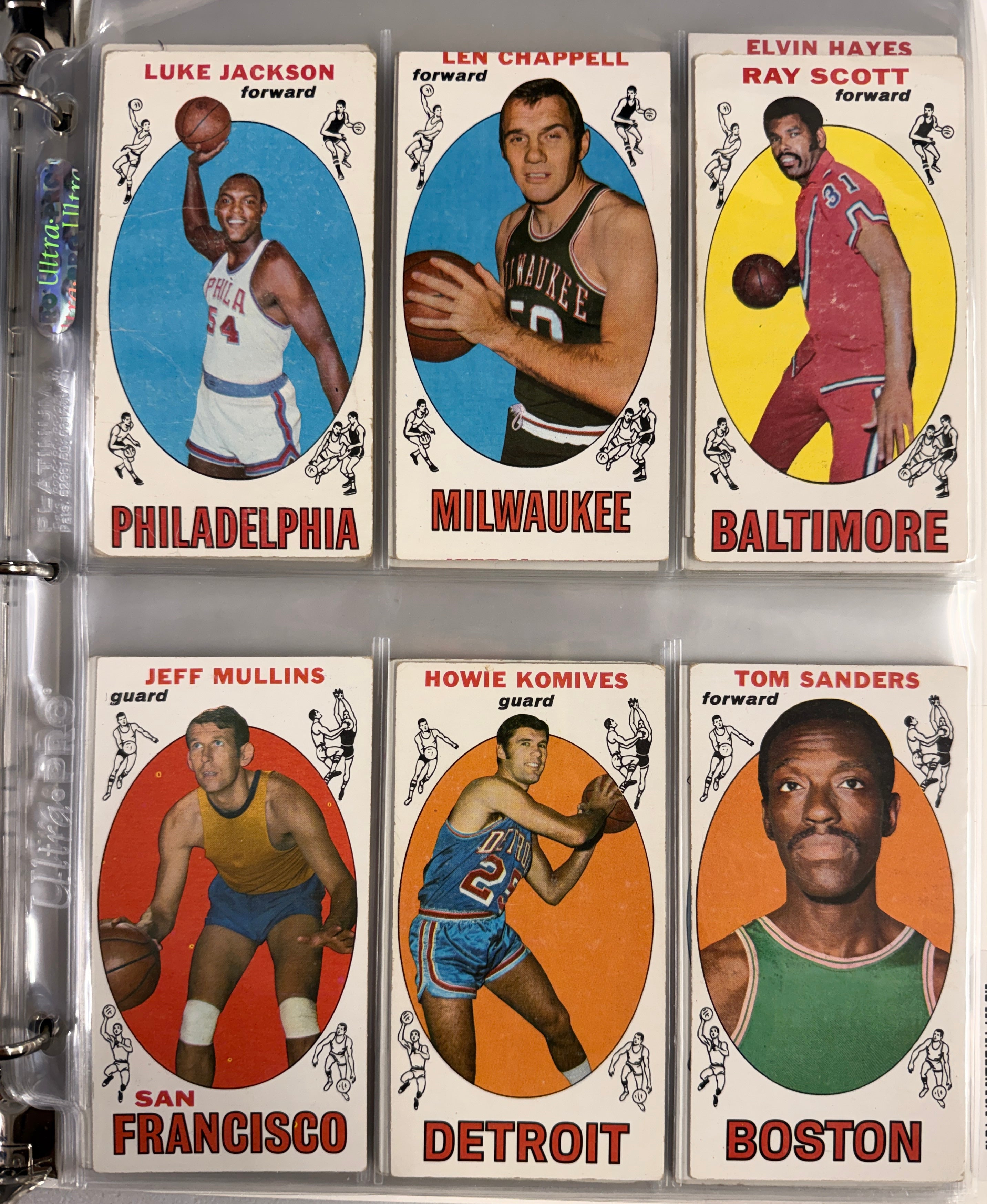 1969/70 Topps Basketball Complete Set (99) G-VG/EX