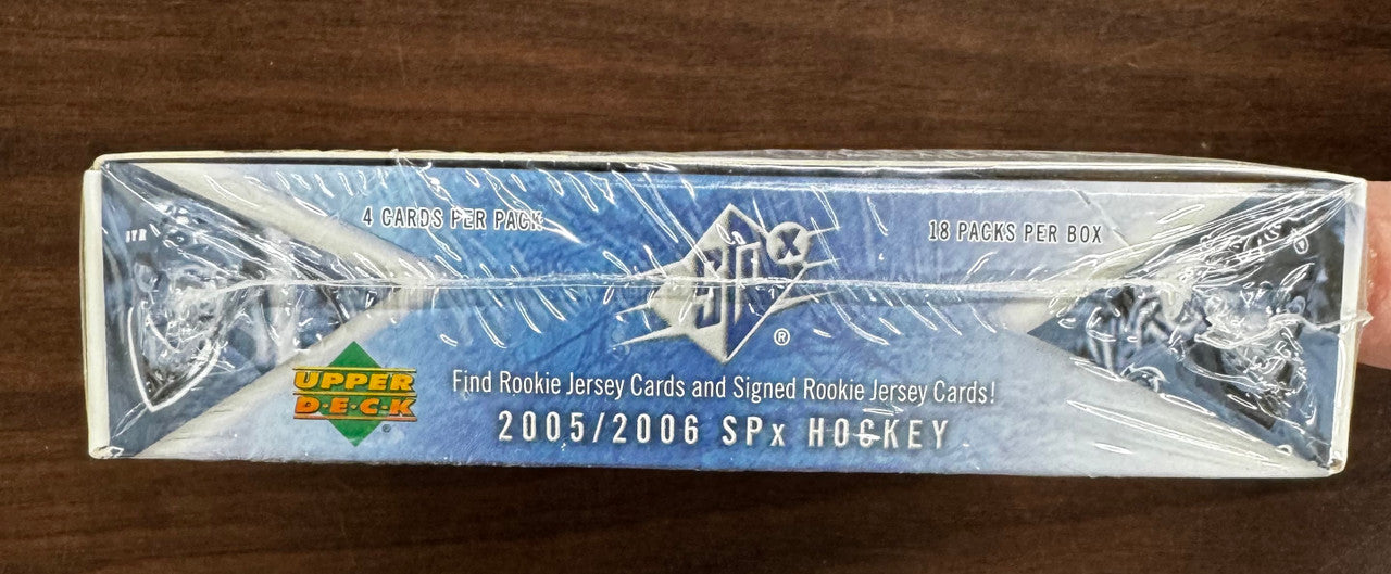 2005/06 Upper Deck SPX Hockey Hobby Box Factory Sealed