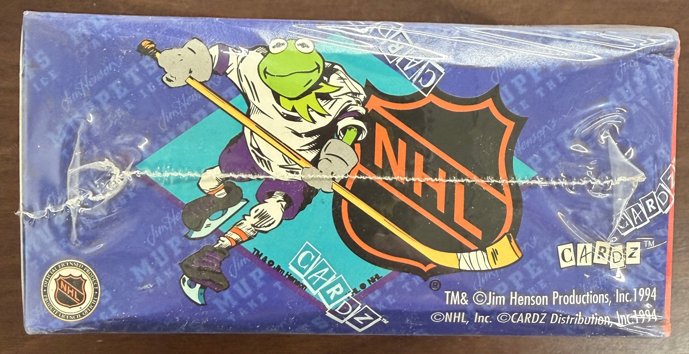 1994 Cardz Muppets Take The Ice NHL Box Factory Sealed