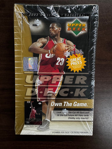 2003/04 Upper Deck Series 1 Basketball Hobby Box Factory Sealed