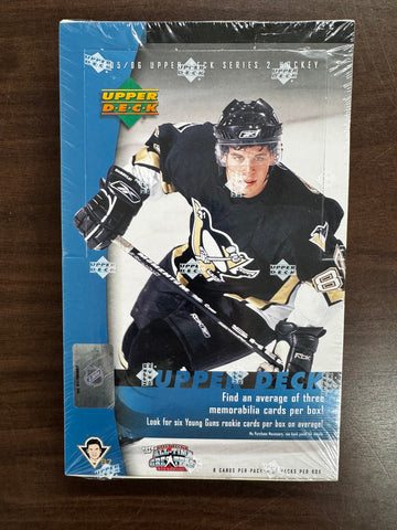 2005/06 Upper Deck Series 2 Hockey Hobby Box Factory Sealed