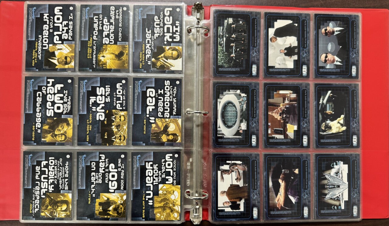 1997-2002 Inkworks Men in Black 1-2 Complete Card Sets (171) NM