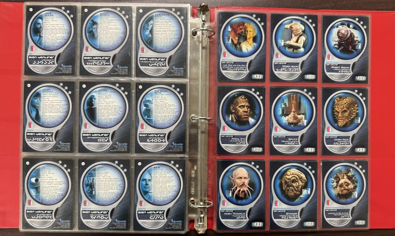 1997-2002 Inkworks Men in Black 1-2 Complete Card Sets (171) NM