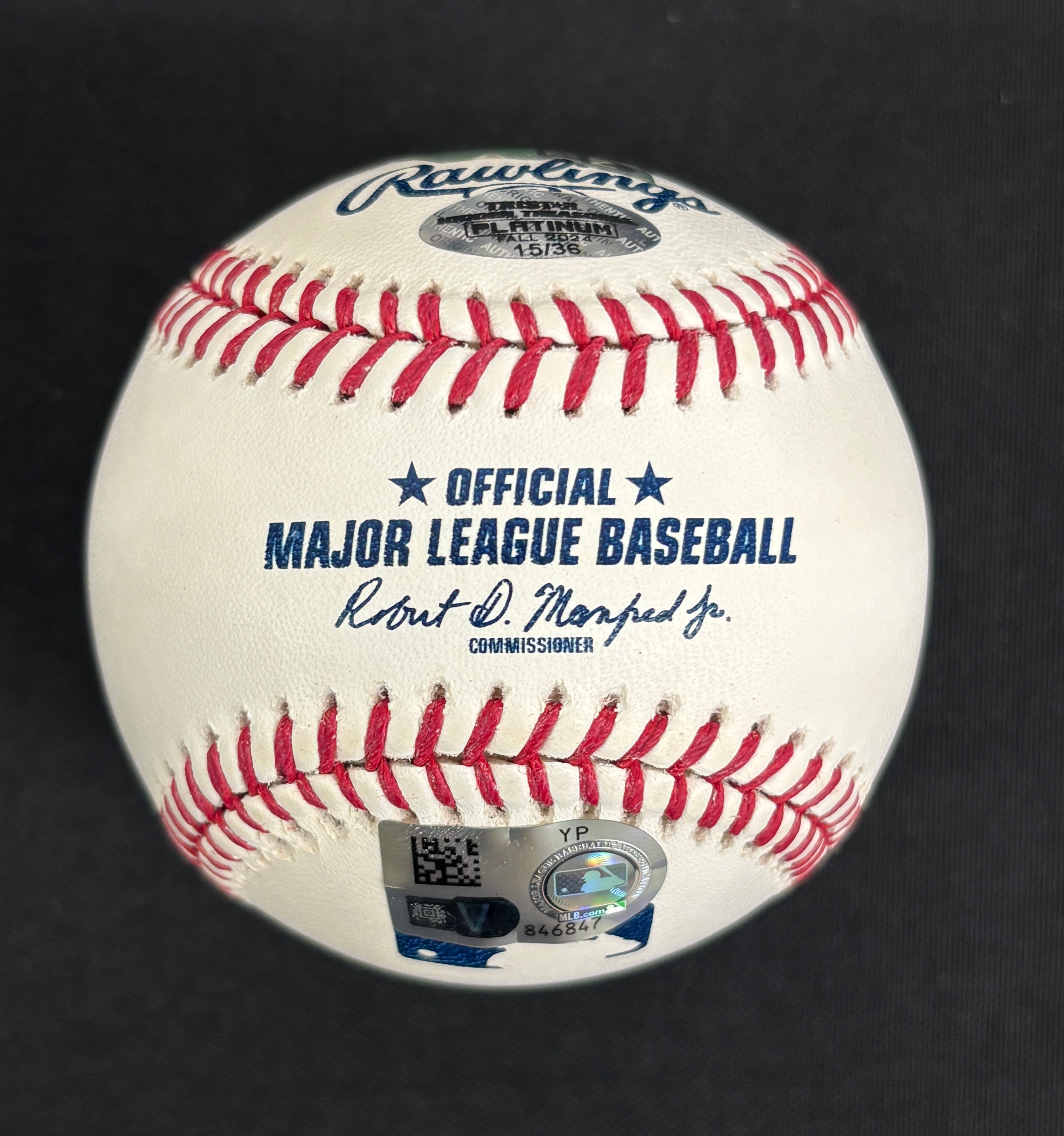 Dennis Eckersley Signed Autographed Rawlings MLB Baseball Fanatics Authentic