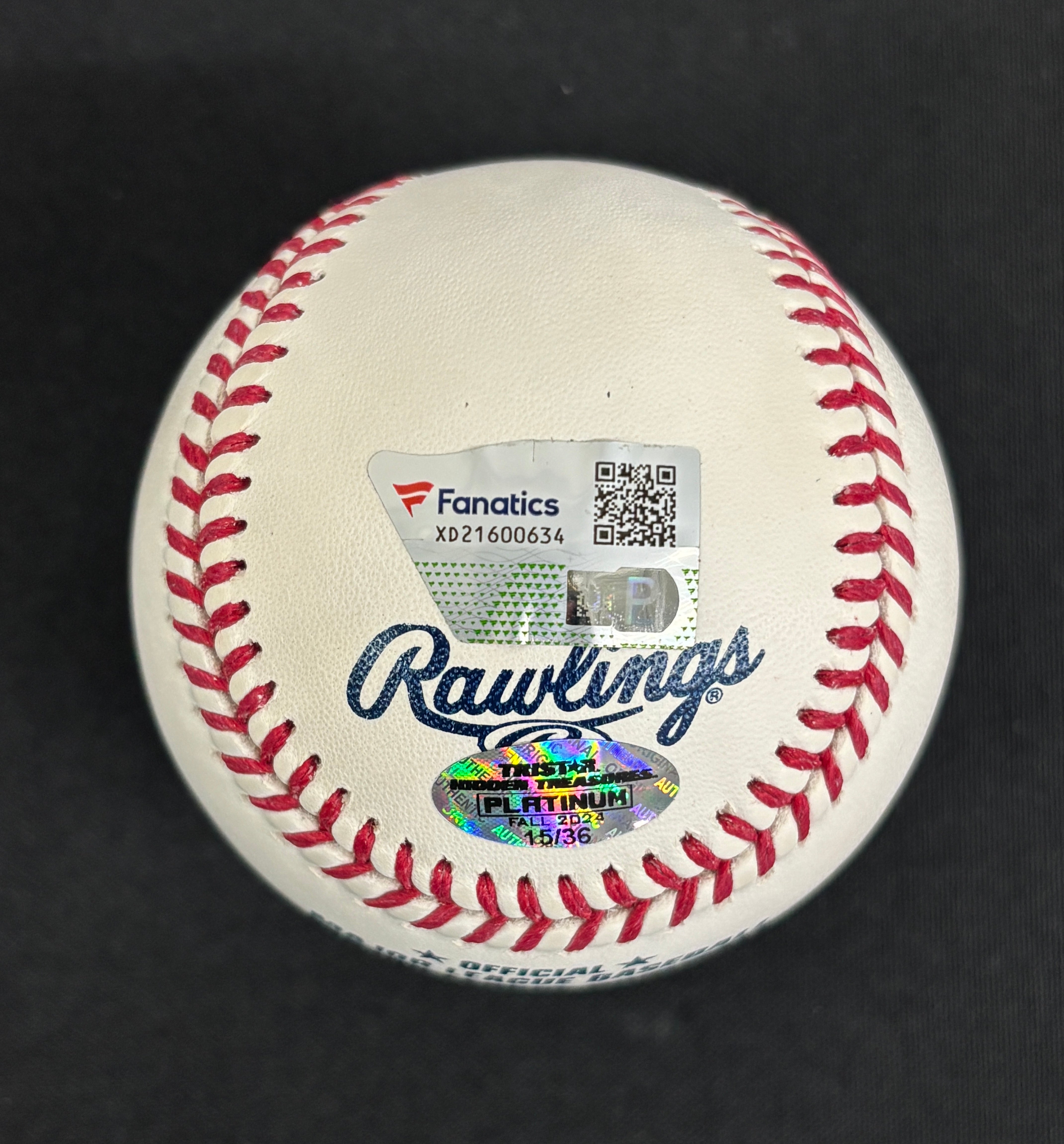 Dennis Eckersley Signed Autographed Rawlings MLB Baseball Fanatics Authentic