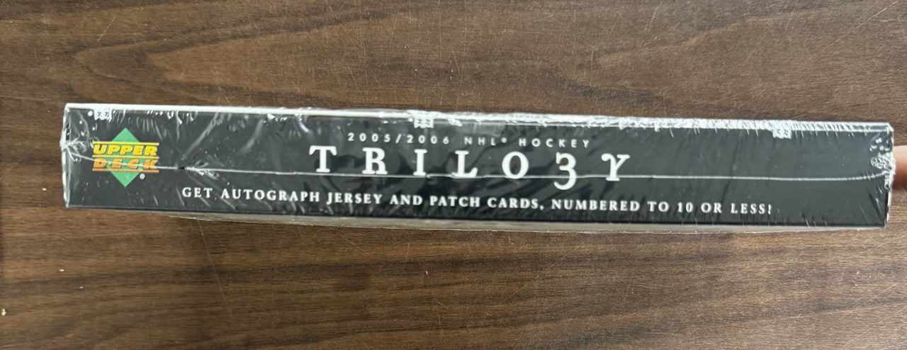 2005/06 Upper Deck Trilogy Hockey Hobby Box Factory Sealed