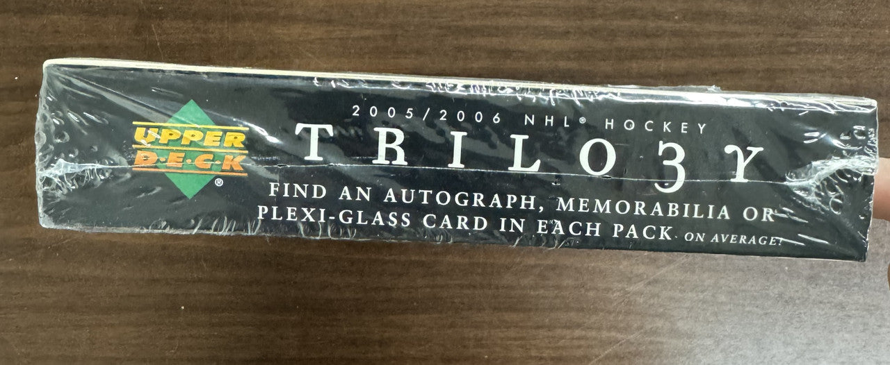 2005/06 Upper Deck Trilogy Hockey Hobby Box Factory Sealed
