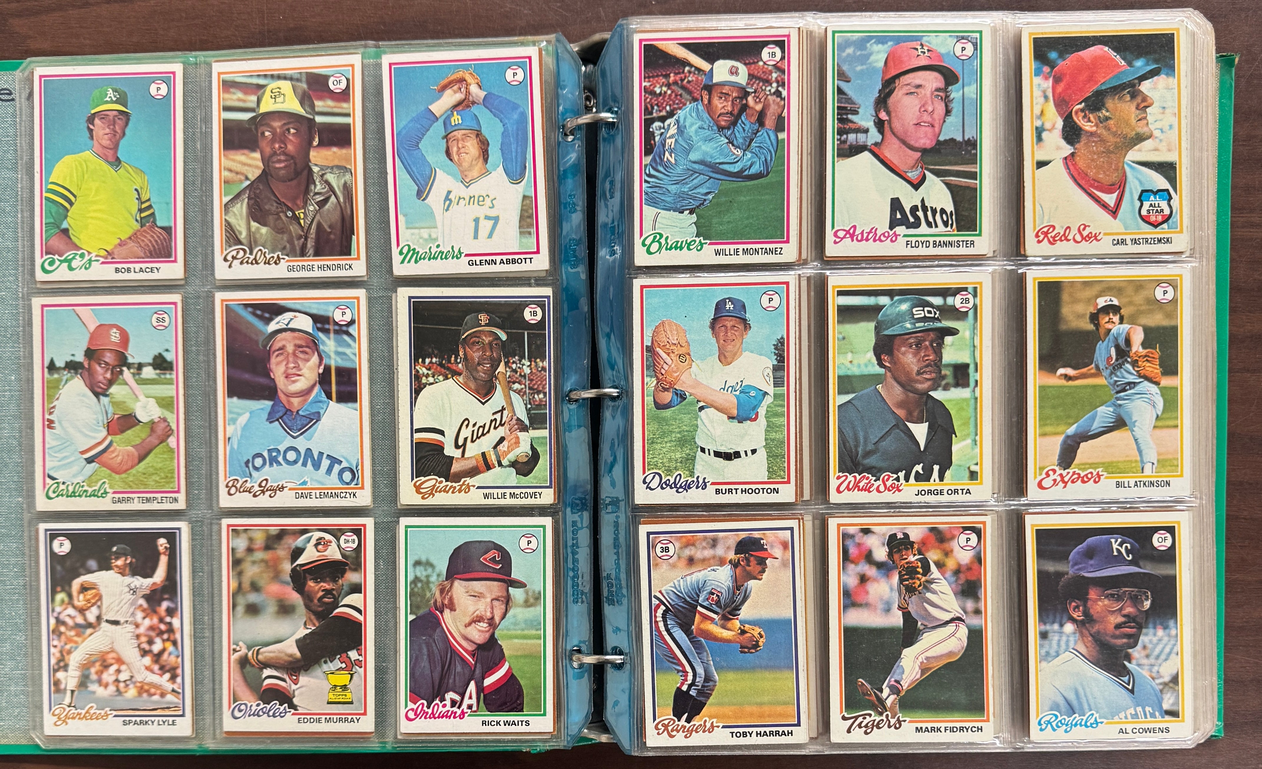 1978 Topps Baseball Complete Set in Binder VG/EX