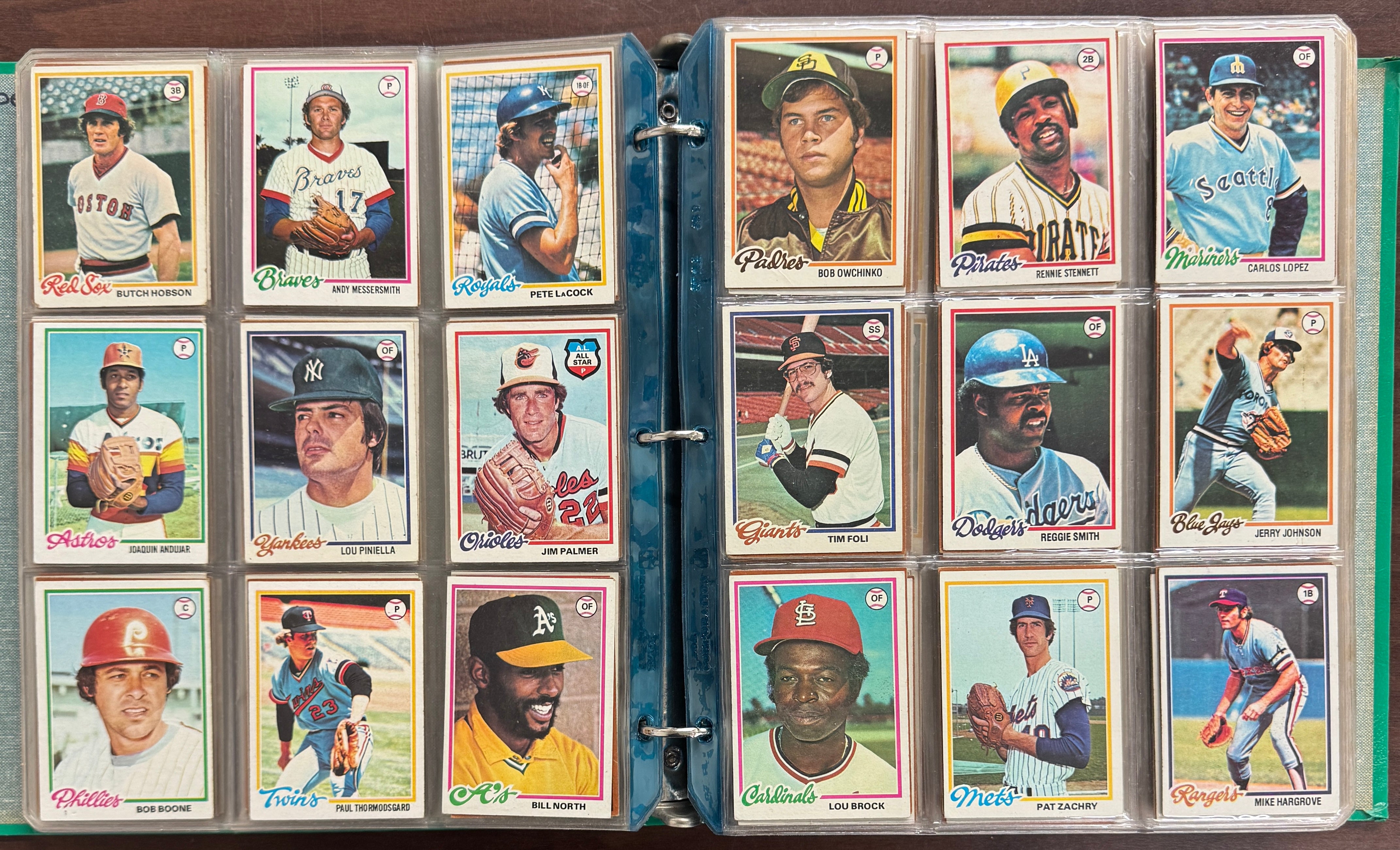 1978 Topps Baseball Complete Set in Binder VG/EX
