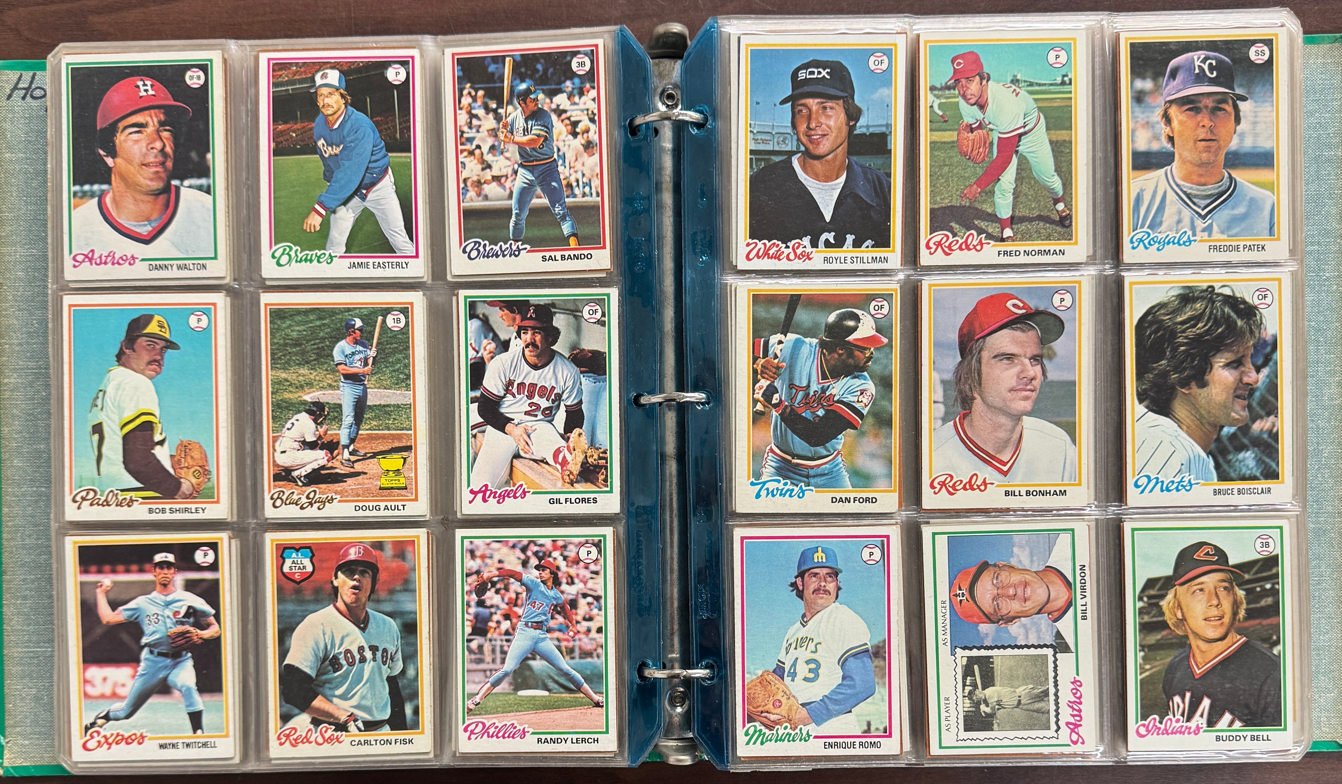 1978 Topps Baseball Complete Set in Binder VG/EX
