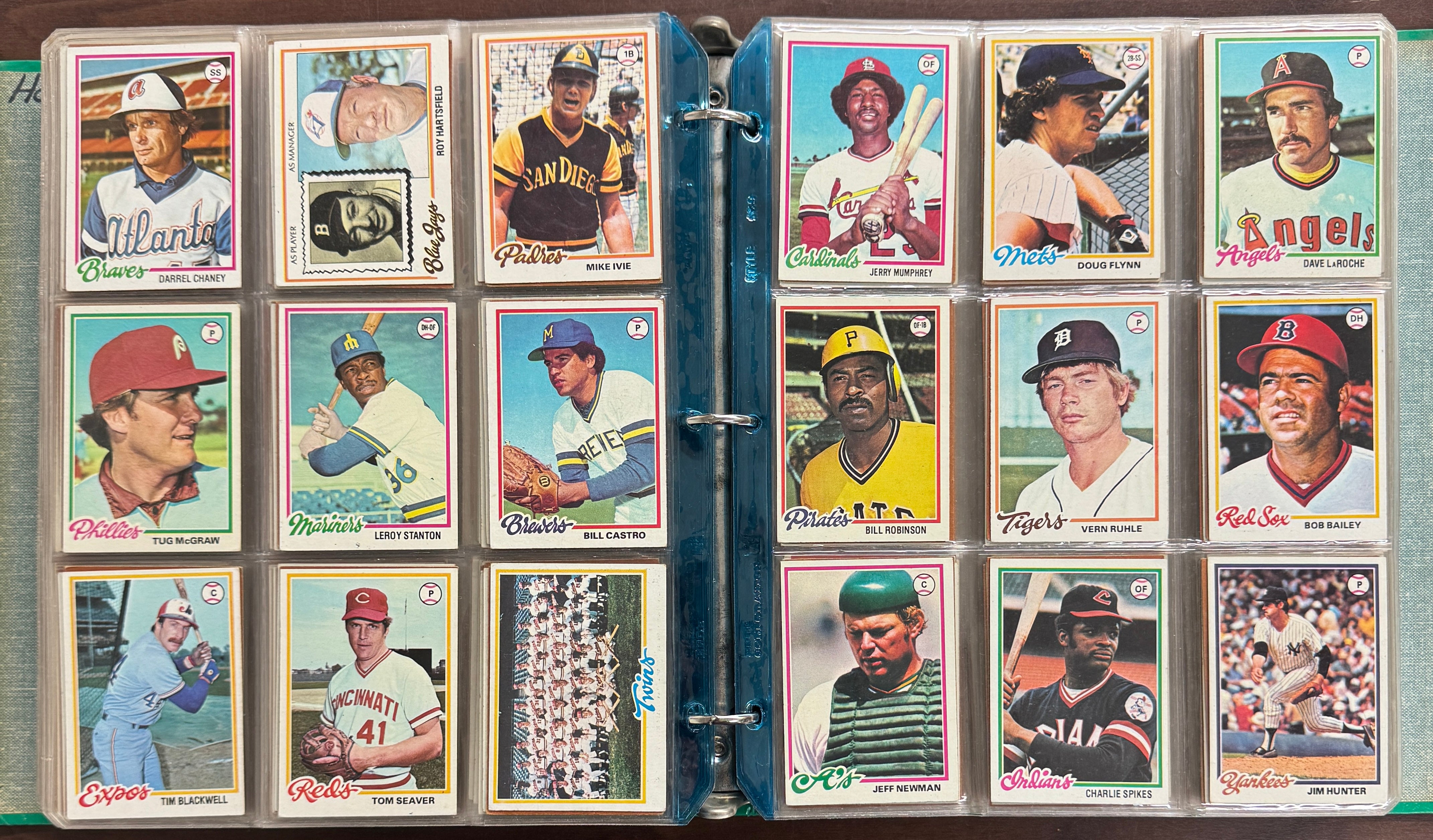1978 Topps Baseball Complete Set in Binder VG/EX