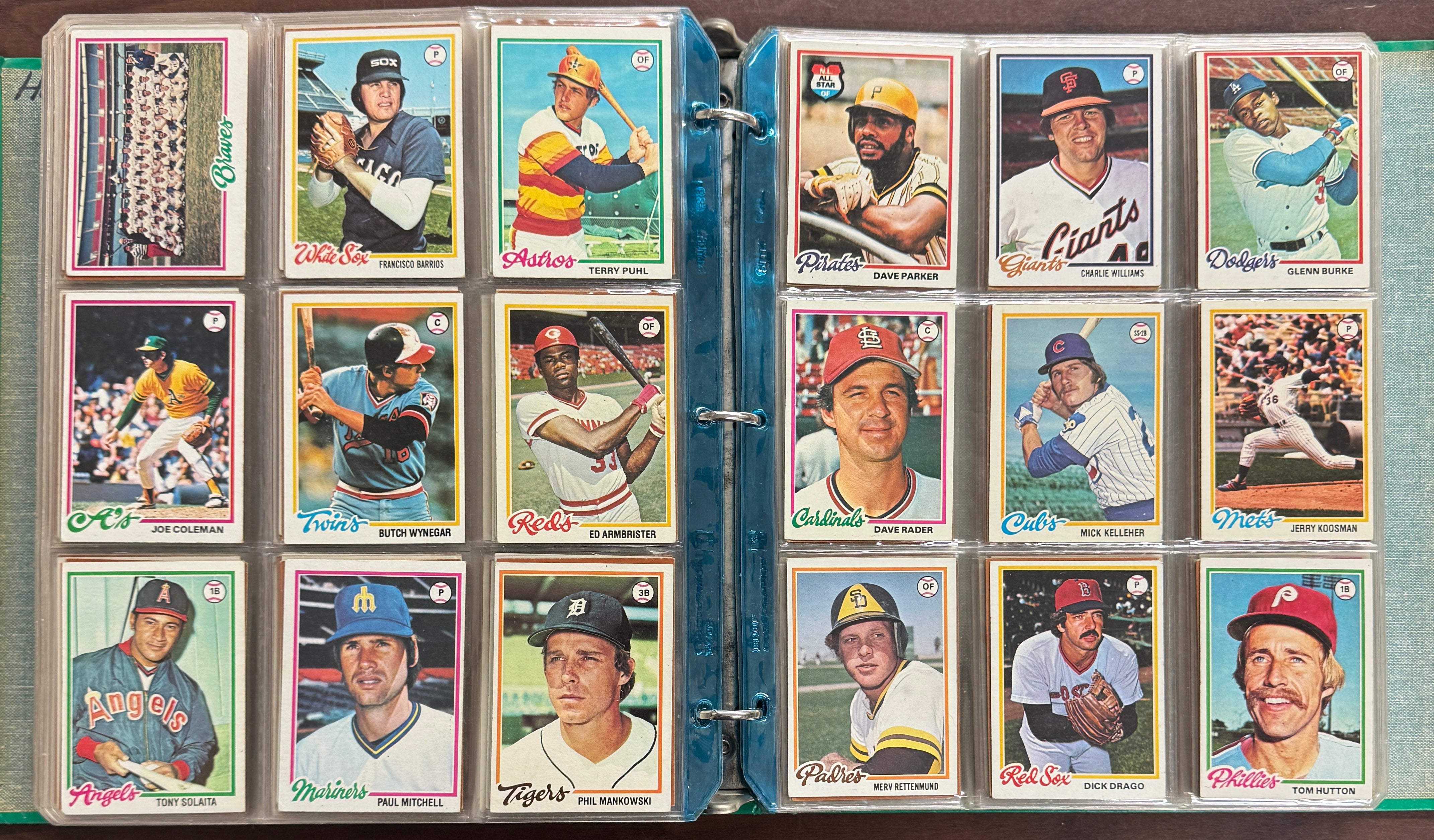 1978 Topps Baseball Complete Set in Binder VG/EX