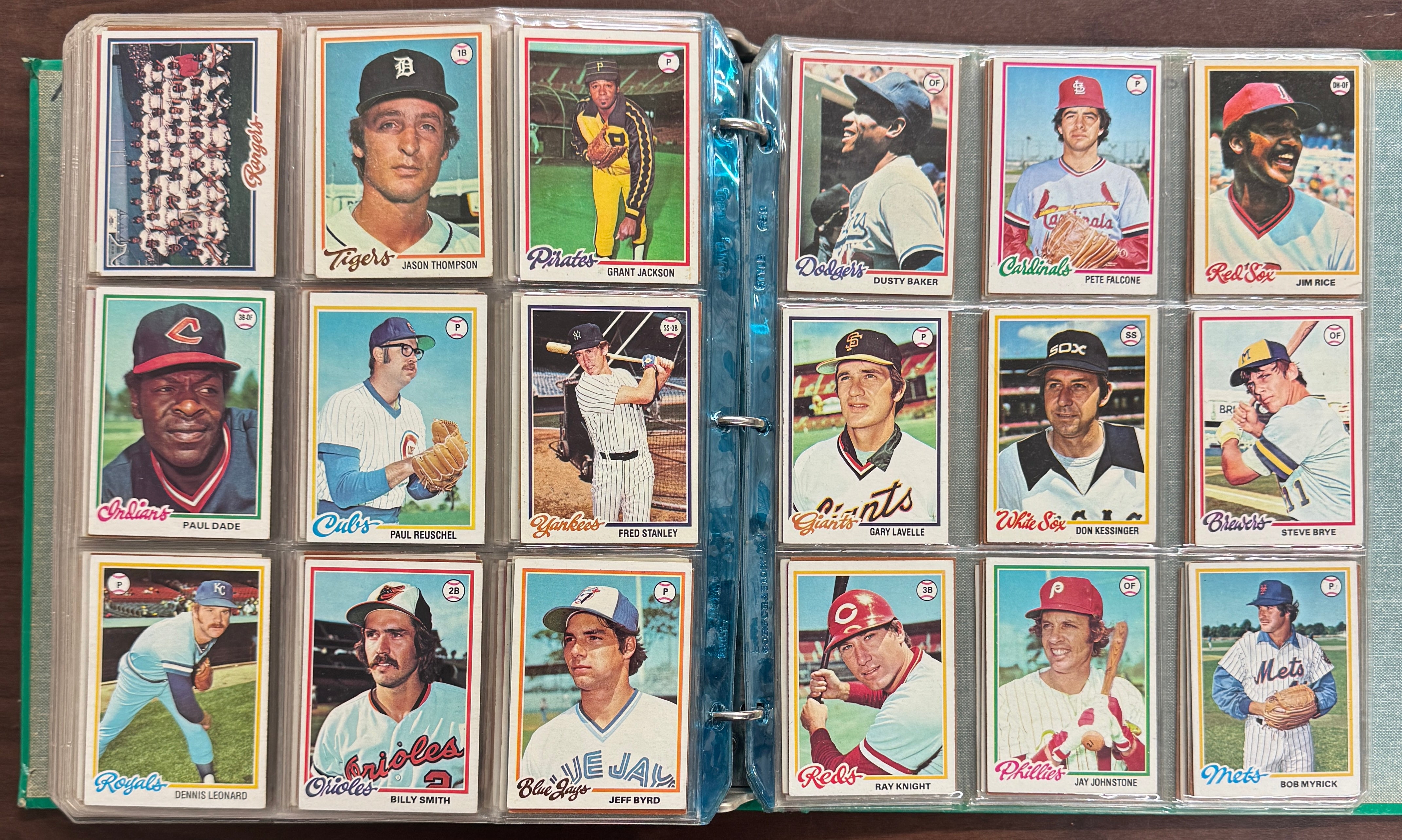 1978 Topps Baseball Complete Set in Binder VG/EX