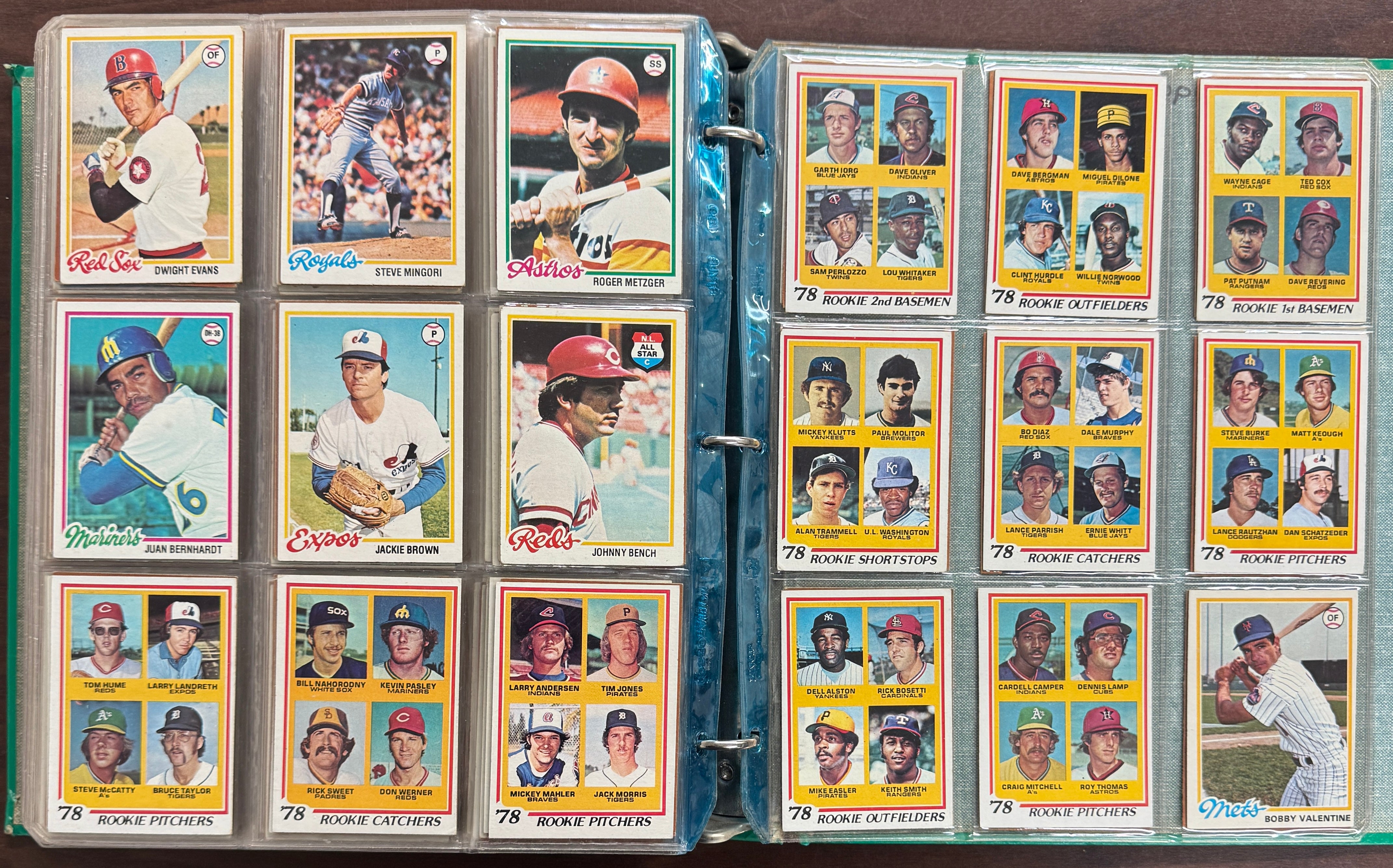 1978 Topps Baseball Complete Set in Binder VG/EX