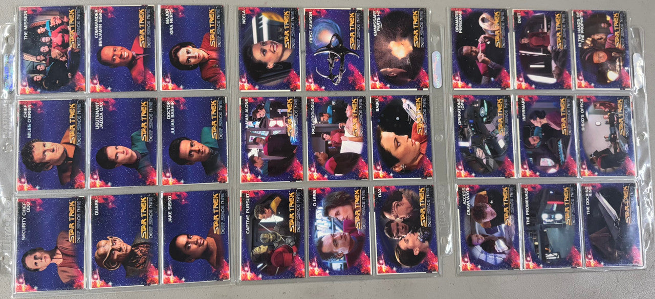 1993 SkyBox Star Trek Deep Space Nine Complete Card Sets W/ Inserts