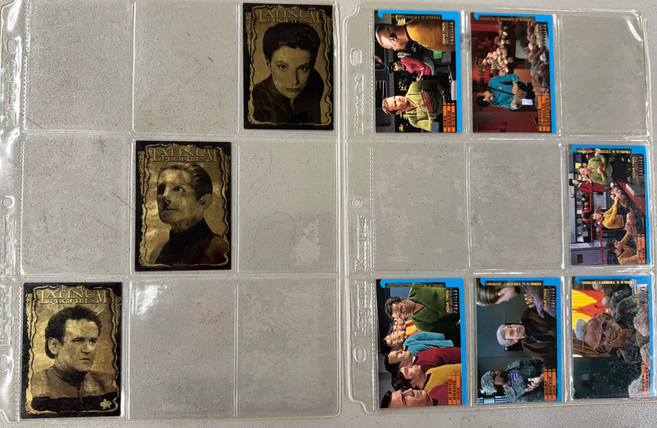 1993 SkyBox Star Trek Deep Space Nine Complete Card Sets W/ Inserts
