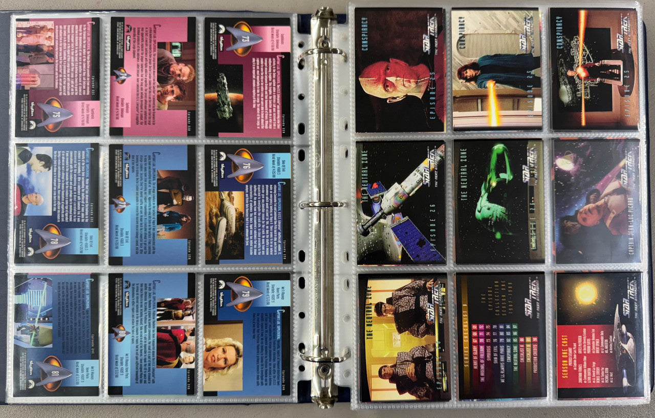 1994-96 SkyBox Star Trek The Next Generation 1-5 Partial Set 499/510 W/ Inserts