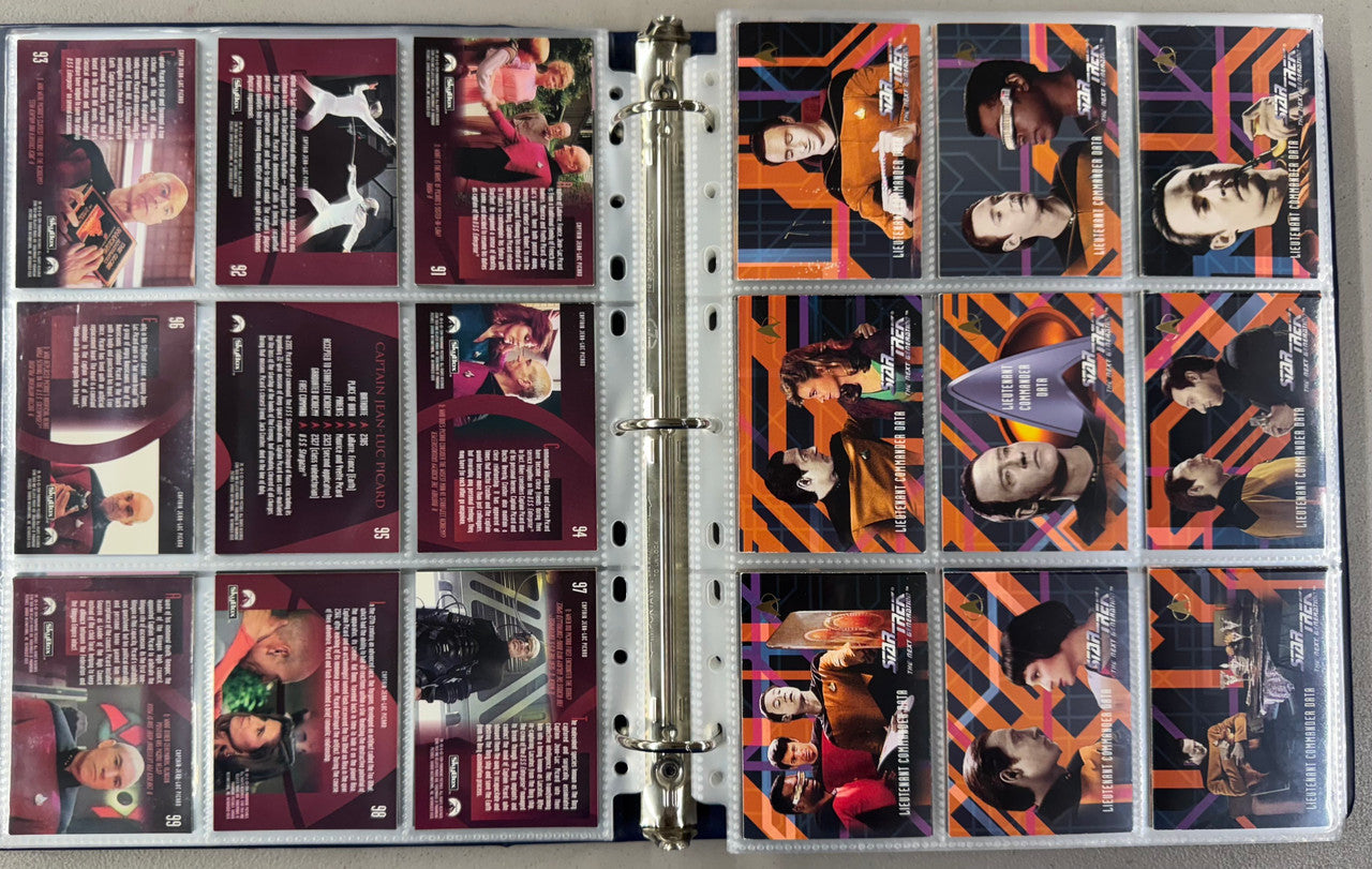1994-96 SkyBox Star Trek The Next Generation 1-5 Partial Set 499/510 W/ Inserts