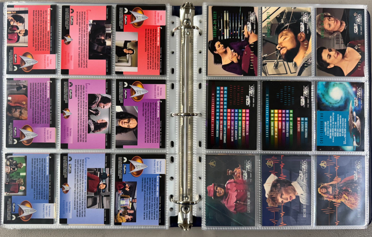 1994-96 SkyBox Star Trek The Next Generation 1-5 Partial Set 499/510 W/ Inserts