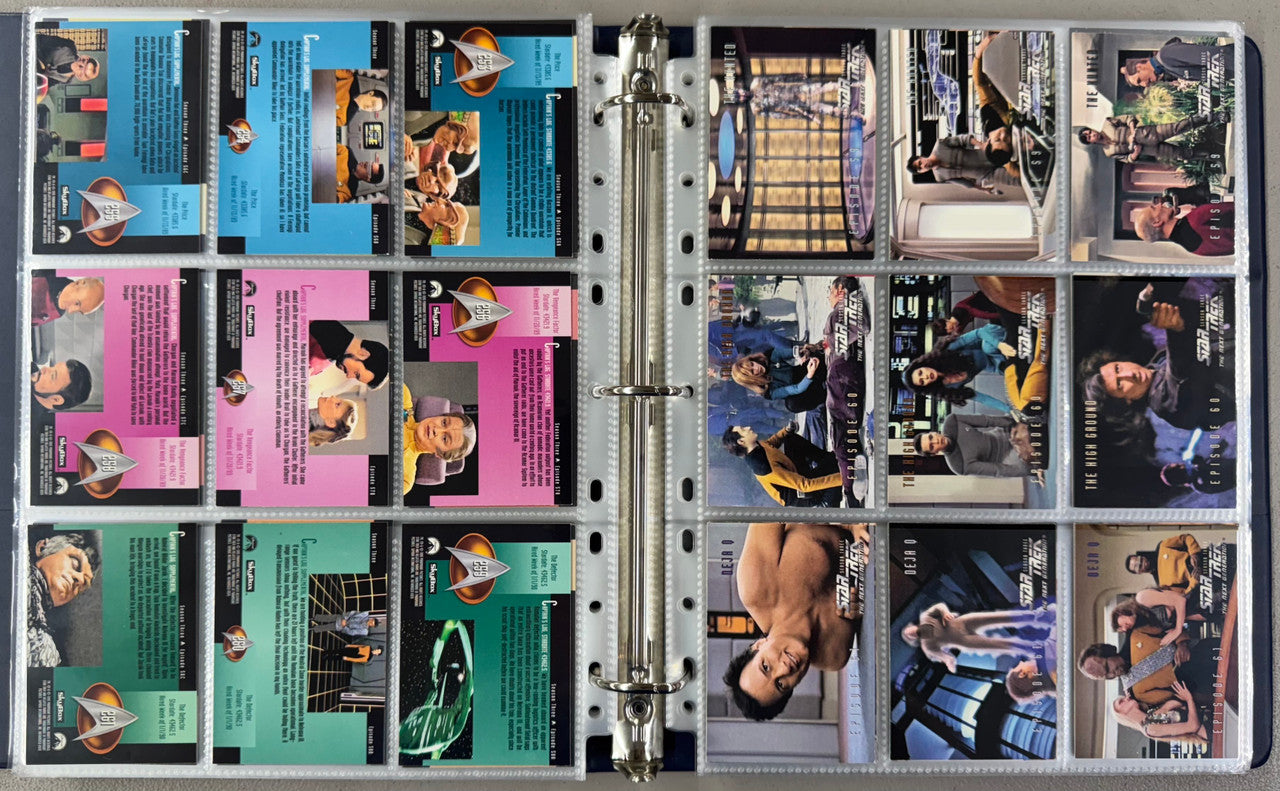 1994-96 SkyBox Star Trek The Next Generation 1-5 Partial Set 499/510 W/ Inserts