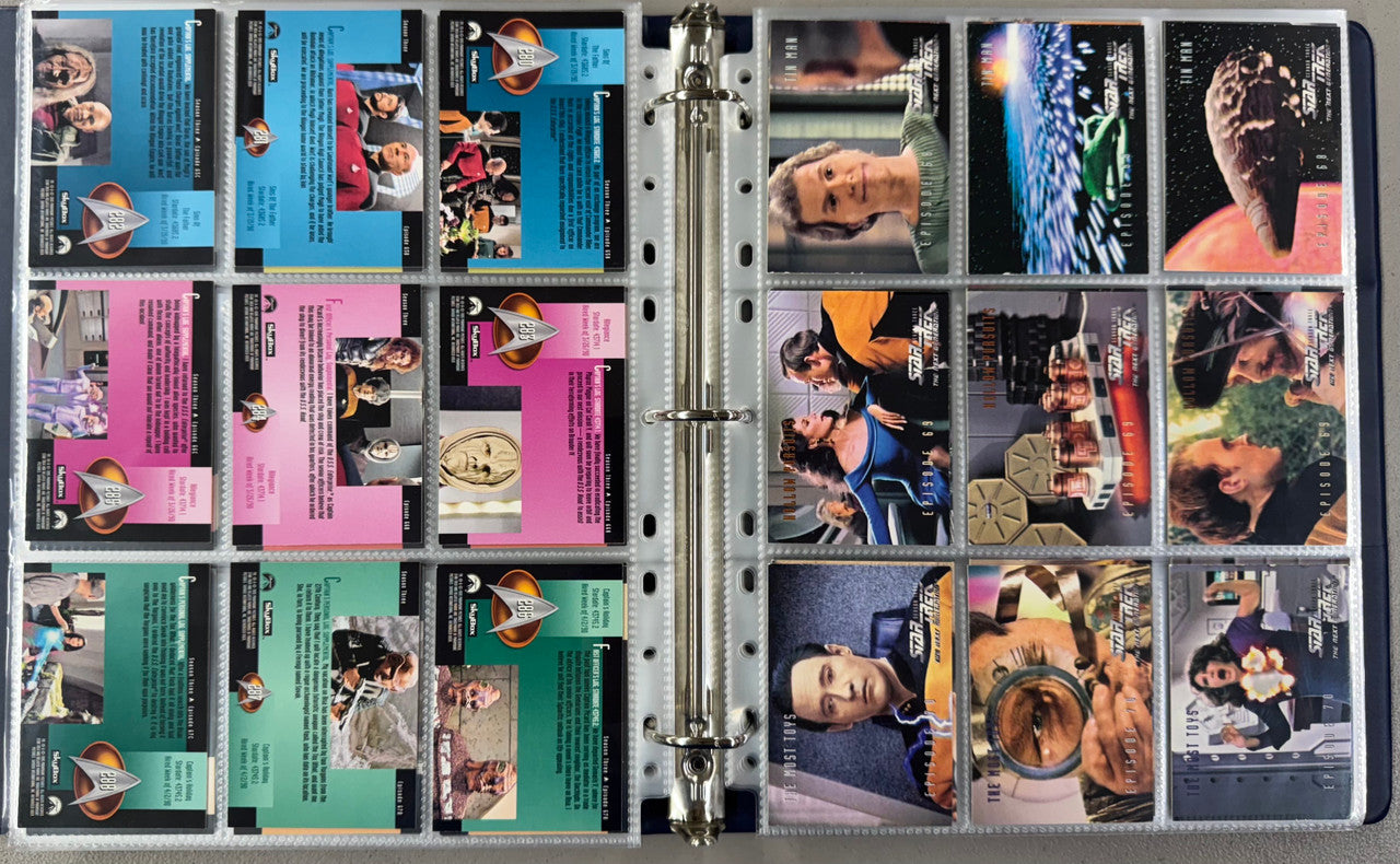 1994-96 SkyBox Star Trek The Next Generation 1-5 Partial Set 499/510 W/ Inserts