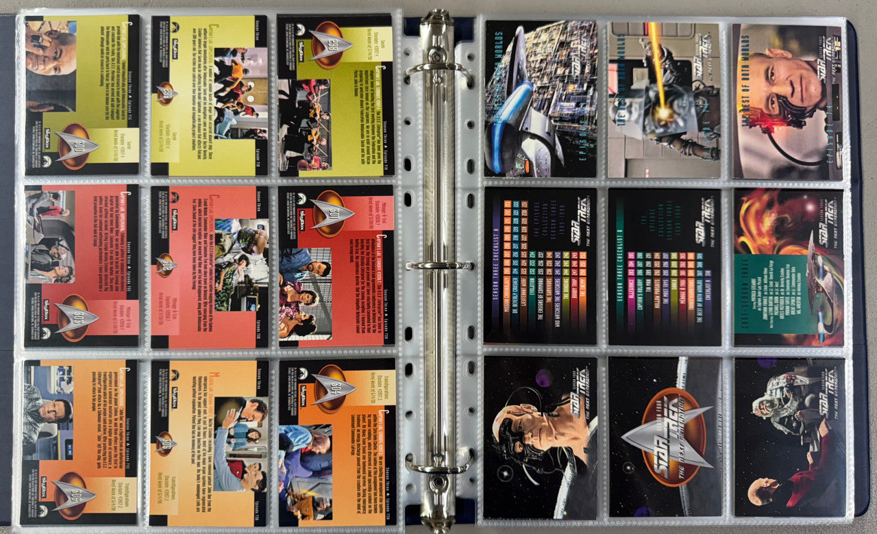 1994-96 SkyBox Star Trek The Next Generation 1-5 Partial Set 499/510 W/ Inserts