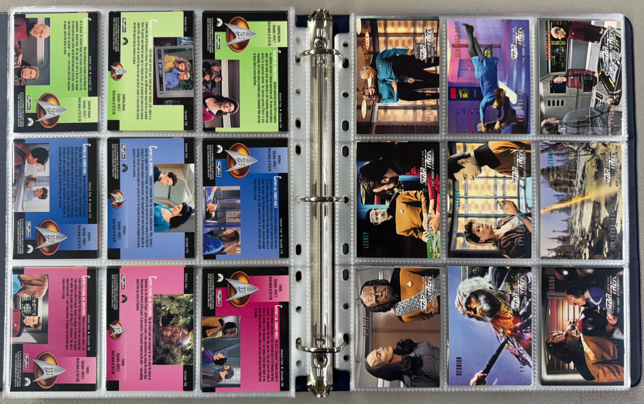 1994-96 SkyBox Star Trek The Next Generation 1-5 Partial Set 499/510 W/ Inserts