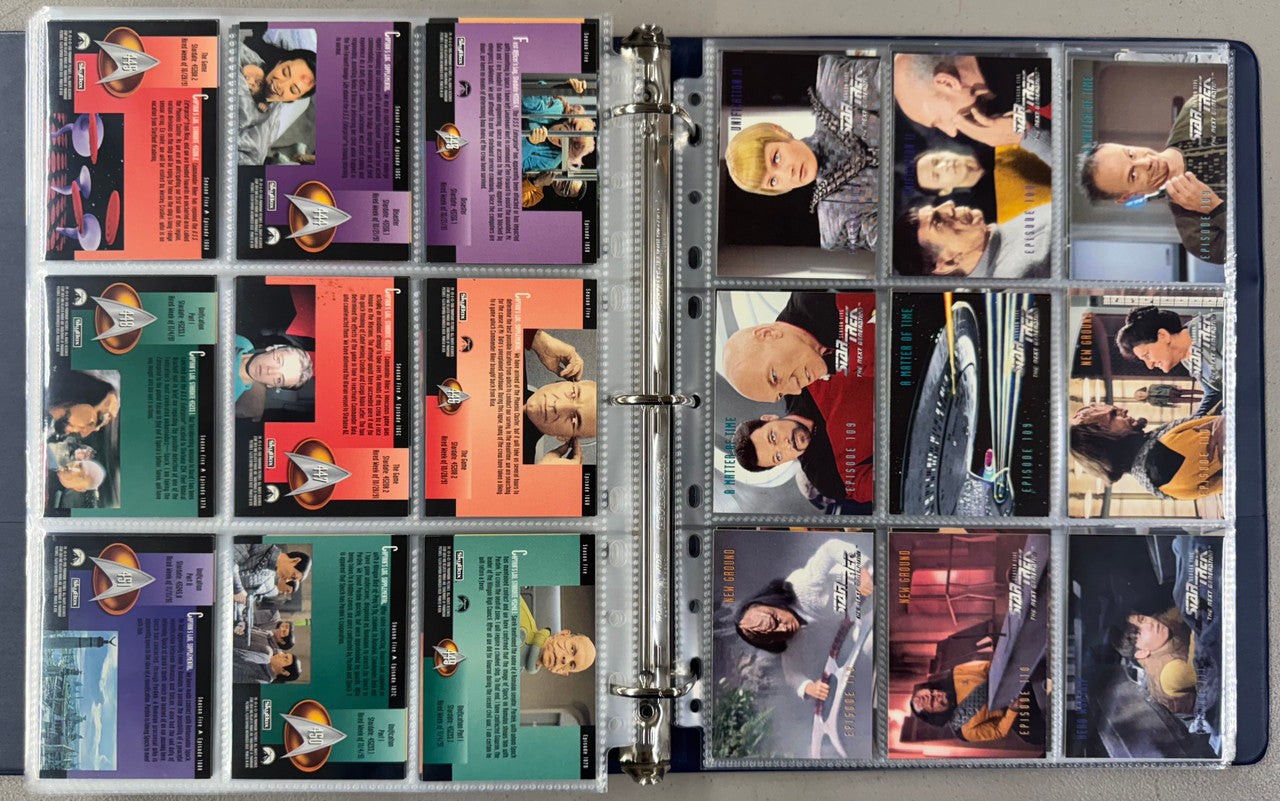 1994-96 SkyBox Star Trek The Next Generation 1-5 Partial Set 499/510 W/ Inserts